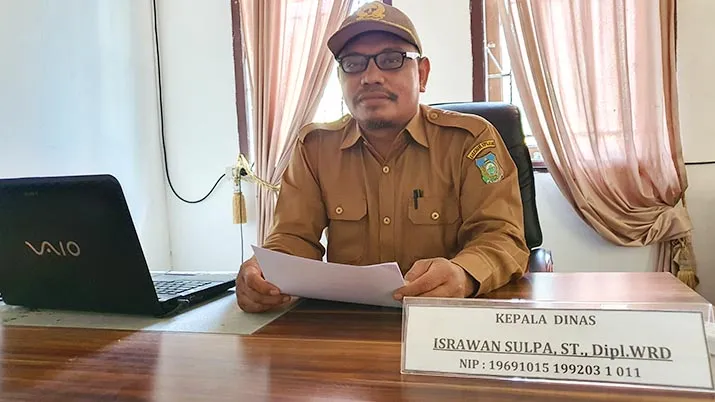 Kepala Dinas Perhubungan (Dishub) Kabupaten Konkep Israwan Sulpa