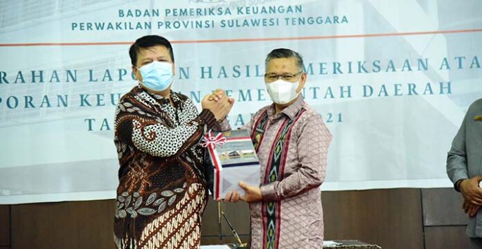 Pemkot Kendari Raih WTP ke-9 dengan Catatan Perbaikan