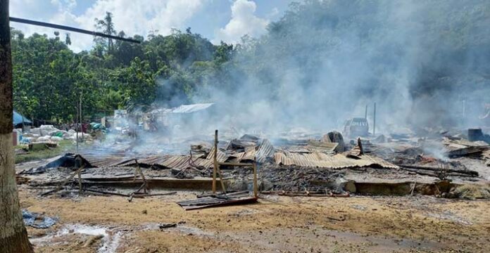 Rumah 26 KK di Kendari Hangus Terbakar Akibat Obat Nyamuk