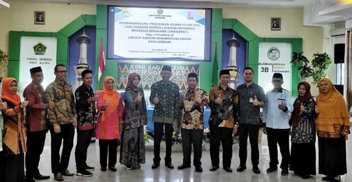 Kemenag Kota Kendari Luncurkan Layanan Moderasi Beragama