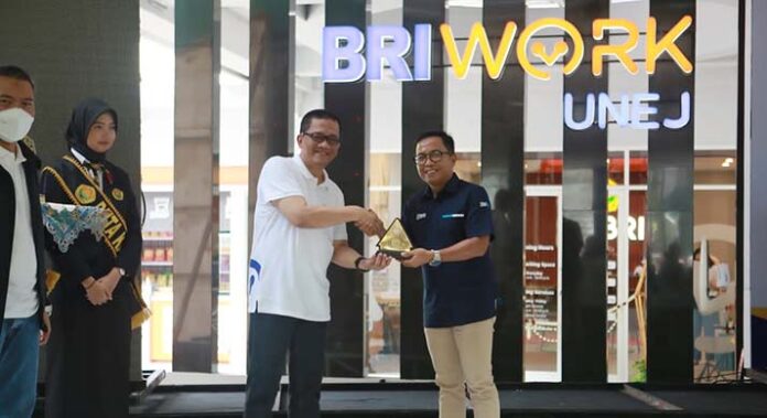 Perluas Konsep Community Banking, BRI Luncurkan BRIWORK Ketiga di Universitas Jember