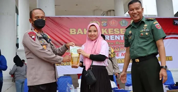Polres Konawe Gelar Vaksinasi, Sunatan dan Pengobatan Umum