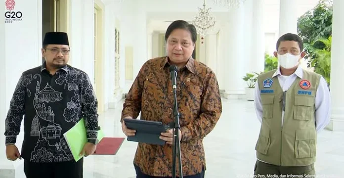 Menteri Koordinator Bidang Perekonomian Airlangga Hartarto