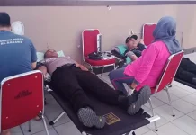 Hari Bhayangkara Ke-76, Polres Konawe Gelar Donor Darah Hari Bhayangkara Ke-76, Polres Konawe Gelar Donor Darah