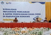 KPP Pratama Kendari Bersama DPMD Konawe Gelar Sosialisasi Perpajakan Dana Desa KPP Pratama Kendari Bersama DPMD Konawe Gelar Sosialisasi Perpajakan Dana Desa