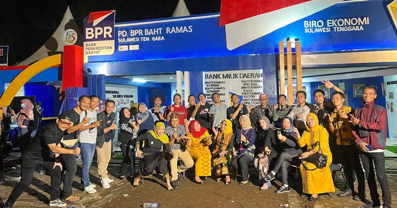 Stand BPR Bahteramas Jadi Terbaik 2 di Acara HUT Sultra ke-58