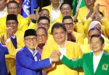 KIB Resmi Teken Kerja Sama untuk Pemilu 2024, Airlangga: Koalisi Ini Terbuka Bagi Partai Lain KIB Resmi Teken Kerja Sama untuk Pemilu 2024, Airlangga: Koalisi Ini Terbuka Bagi Partai Lain