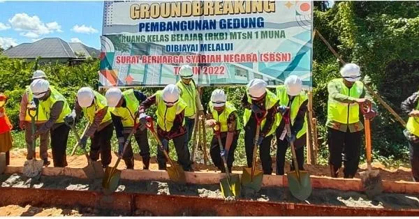 PSX_613 Ruang Kelas MTsN 1 Raha Mulai Dibangun dengan Daya Tampung 200 Orang