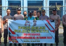 Polres Konawe Gelar Bakti Religi di Tempat Ibadah Masyarakat Polres Konawe Gelar Bakti Religi di Tempat Ibadah Masyarakat