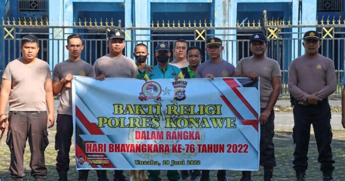 Polres Konawe Gelar Bakti Religi di Tempat Ibadah Masyarakat