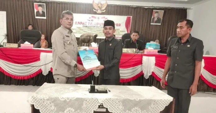 Pj Bupati Buteng Hadiri Rapat Paripurna DPRD