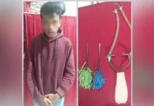 Polresta Kendari Amankan Remaja Pria Pemilik Busur Polresta Kendari Amankan Remaja Pria Pemilik Busur