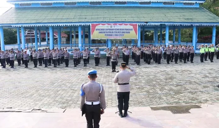 IMG-20220701-WA0034 Sebanyak 41 Personel Polres Baubau Naik Pangkat