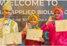 3 Siswa MAN IC Kendari Raih Medali International Applied Biology Olympiad 3 Siswa MAN IC Kendari Raih Medali International Applied Biology Olympiad