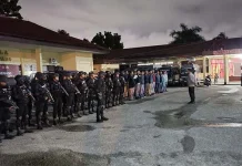 Ciptakan Kondisi Aman di Masyarakat, Polresta Kendari Gelar Patroli Gabungan Ciptakan Kondisi Aman di Masyarakat, Polresta Kendari Gelar Patroli Gabungan