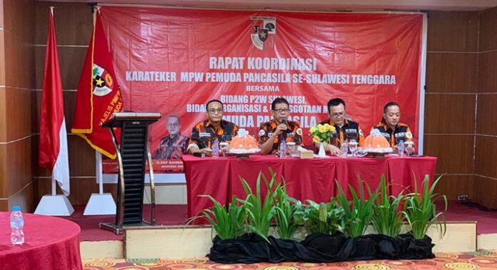 Jelang Muswil, MPW Pemuda Pancasila Sultra Gelar Rakor