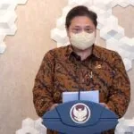 Pemerintah Terus Dorong Percepatan Capaian Target Vaksinasi Booster Menteri Koordinator Bidang Perekonomian Airlangga Hartarto