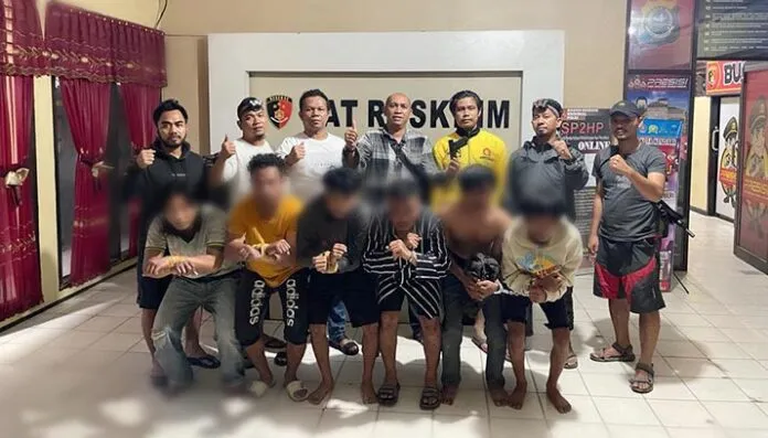 6 Pelaku Pengeroyokan di Depan RSUD Kendari Ditangkap Polisi