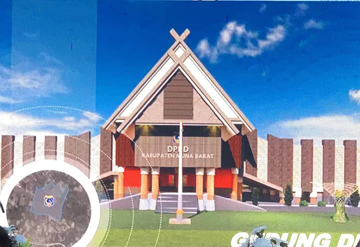 Gubernur Sultra Resmikan Pembangunan Masjid Agung, Kantor Bupati dan DPRD Mubar