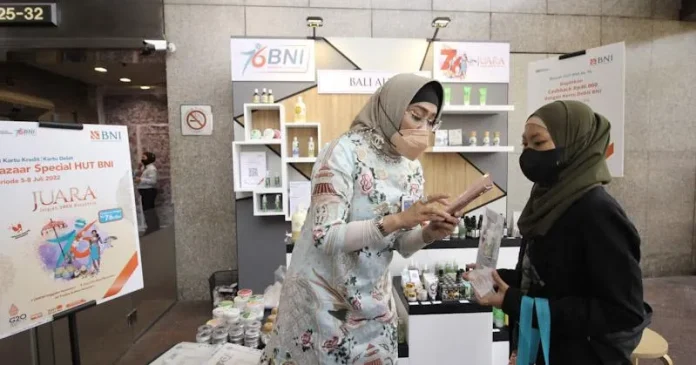 HUT ke-76 Semakin Meriah, BNI Promosikan Produk UMKM Binaan