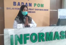 Soal Kasus Marina, BPOM Kendari Ingatkan Semua Pihak Berperan Menjaga Keamanan Produk Soal Kasus Marina, BPOM Kendari Ingatkan Semua Pihak Berperan Menjaga Keamanan Produk