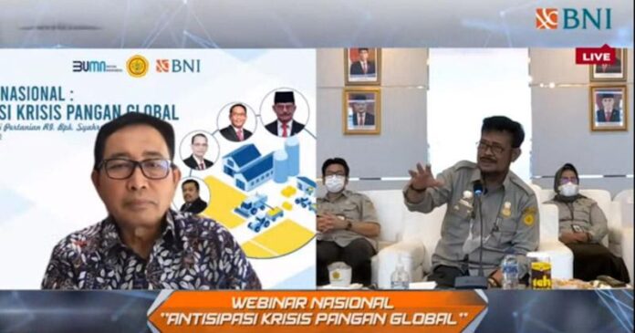 Kementan dan BNI Kolaborasi Tingkatkan Ketahanan Pangan