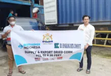 Perusahaan Naungan Kadin Sultra Ekspor Puluhan Ton Jagung Perusahaan Naungan Kadin Sultra Ekspor Puluhan Ton Jagung