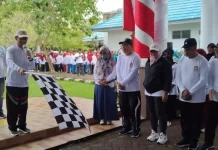 Optimalkan Pencegahan Stunting, Pemda Wakatobi Gelar Jalan Santai Bersama Keluarga Optimalkan Pencegahan Stunting, Pemda Wakatobi Gelar Jalan Santai Bersama Keluarga