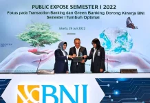 Transaction Banking dan Green Banking Dorong Kinerja BNI Semester I Tumbuh Optimal Transaction Banking dan Green Banking Dorong Kinerja BNI Semester I Tumbuh Optimal