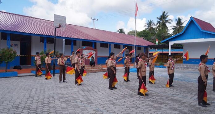 “Ini Sekolahku” Berlanjut, BRI Renovasi SDN 006 Bandarsyah Natuna