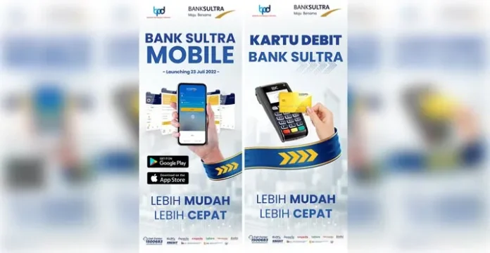 Bank Sultra Luncurkan Kartu Debit dan Mobile Banking