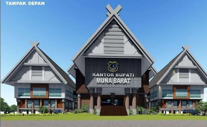 Gubernur Sultra Resmikan Pembangunan Masjid Agung, Kantor Bupati dan DPRD Mubar