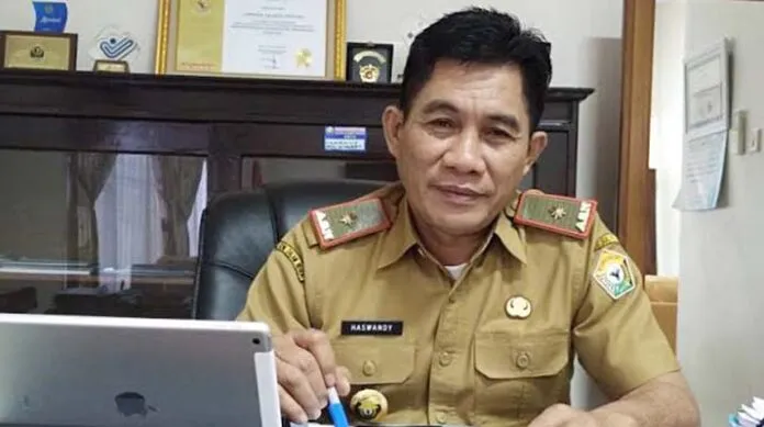 Kepala Dinas Transmigrasi dan Tenaga Kerja Provinsi Sultra, L.M Ali Haswandy