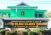 Ini Upaya Kemenkumham Sultra Tangani Over Kapasitas di Lapas Kantor Wilayah Kementerian Hukum dan Hak Asasi Manusia (Kemenkumham) Sulawesi Tenggara (Sultra)