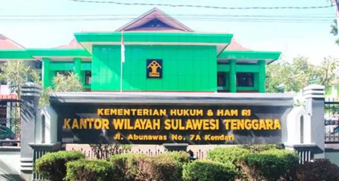 Kantor Wilayah Kementerian Hukum dan Hak Asasi Manusia (Kemenkumham) Sulawesi Tenggara (Sultra)