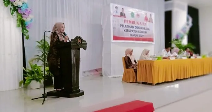 knawe Dekranasda Konawe Gelar Pelatihan Kemasan dan Labeling serta Kerajinan Tempurung Kelapa