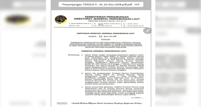 PT. Sambas Tegaskan Tak Ada Konspirasi Penggunaan Tersus