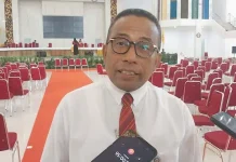 Rektor UHO Minta Semua Pihak Jaga Keamanan di Sekitar Kampus Rektor Universitas Halu Oleo (UHO) Kendari Muhammad Zamrun Firihu