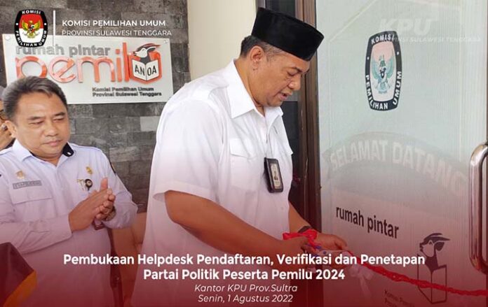 KPU Gelar Helpdesk Pendaftaran, Verifikasi dan Penetapan Parpol Pemilu 2024