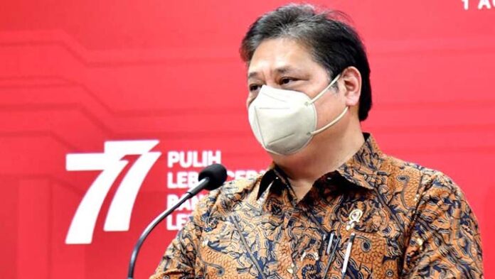 Menteri Koordinator Bidang Perekonomian Airlangga Hartarto