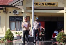 Pemkab Konawe dan Polres Gelar Apel Siaga Penanganan Bencana Pemkab Konawe dan Polres Gelar Apel Siaga Penanganan Bencana