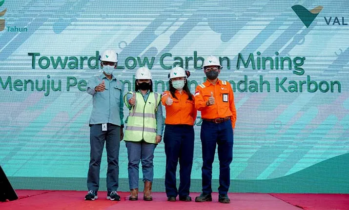 Komitmen Terapkan Operasi Rendah Karbon, PT Vale Luncurkan Truk Listrik