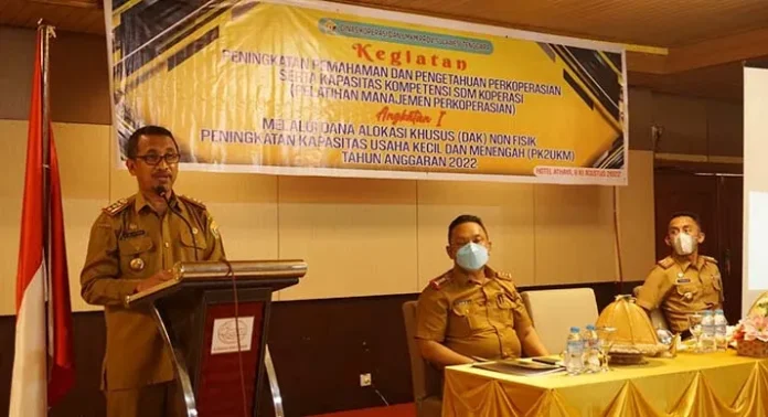 320 Peserta Ikut Pelatihan Manajemen Perkoperasian Dinas Koperasi dan UMKM Sultra