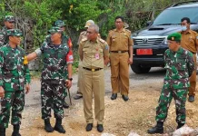 Tim Wasev Mabes Tinjau Langsung Kegiatan TMMD di Buteng Tim Wasev Mabes Tinjau Langsung Kegiatan TMMD di Buteng