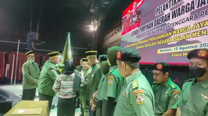 DPD Warga Jaya Indonesia Sultra Resmi Dilantik