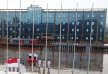 TKA China di VDNI Ikut Upacara HUT RI ke-77 TKA China di VDNI Ikut Upacara HUT RI ke-77