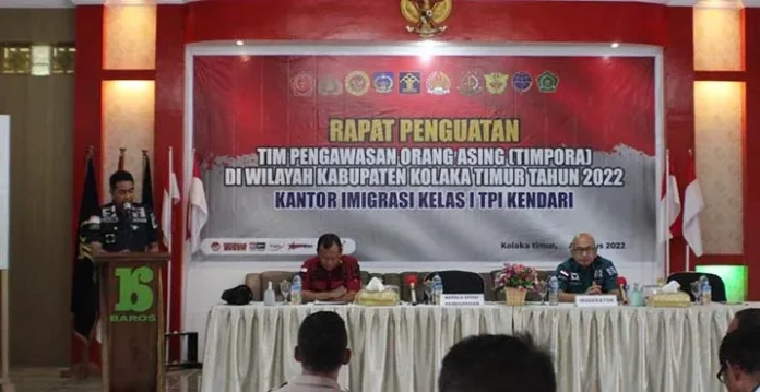 Imigrasi Kendari Perkuat Pengawasan Orang Asing di Kolaka Timur