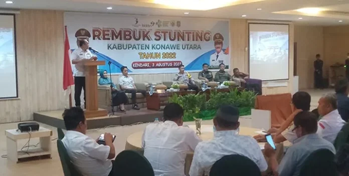 Pemkab Konut Bentuk Lokasi Khusus Intervensi Penurunan Angka Stunting