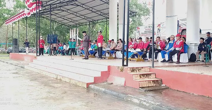 Bupati Kery Resmi Lepas Kontingen Kwarcab Konawe ke Jamnas XI