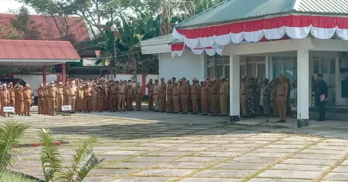 Pemda Buteng Pusatkan Upacara Peringatan HUT RI ke-77 di Labungkari